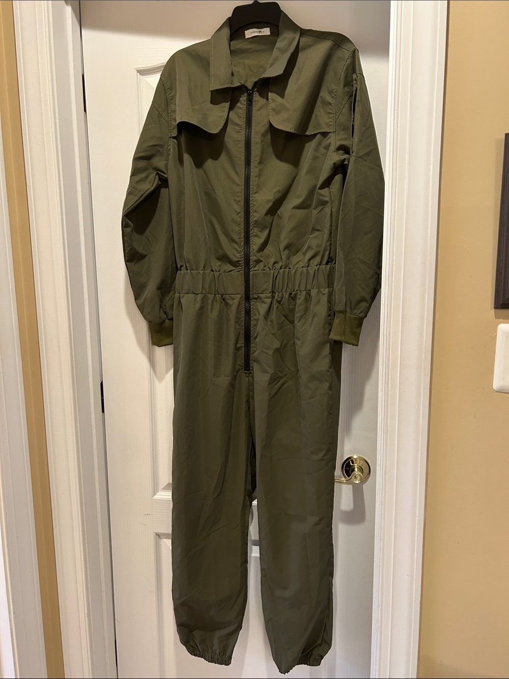 Women’s Olive Green One-Piece Jumpsuit